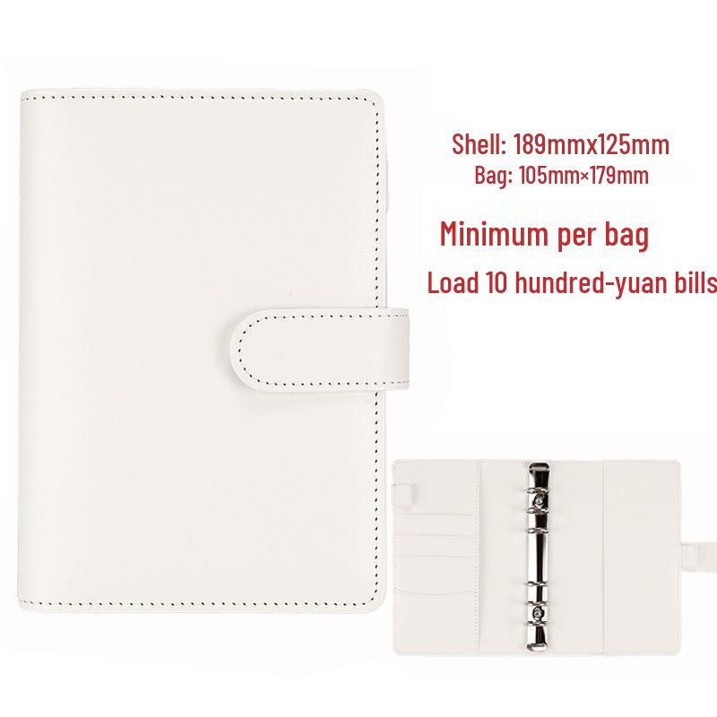 PU Crocodile Texture A6 Detachable Notebook with Zipper Pocket and Printable Logo