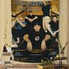 Kreslená tapisérie kapely Limp Bizkit Bohemské nástěnné tapisérie Mandala Nástěnné závěsy