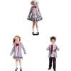 Costume da Bambina Zombie di Halloween con Pizzo e Rete per Bambini