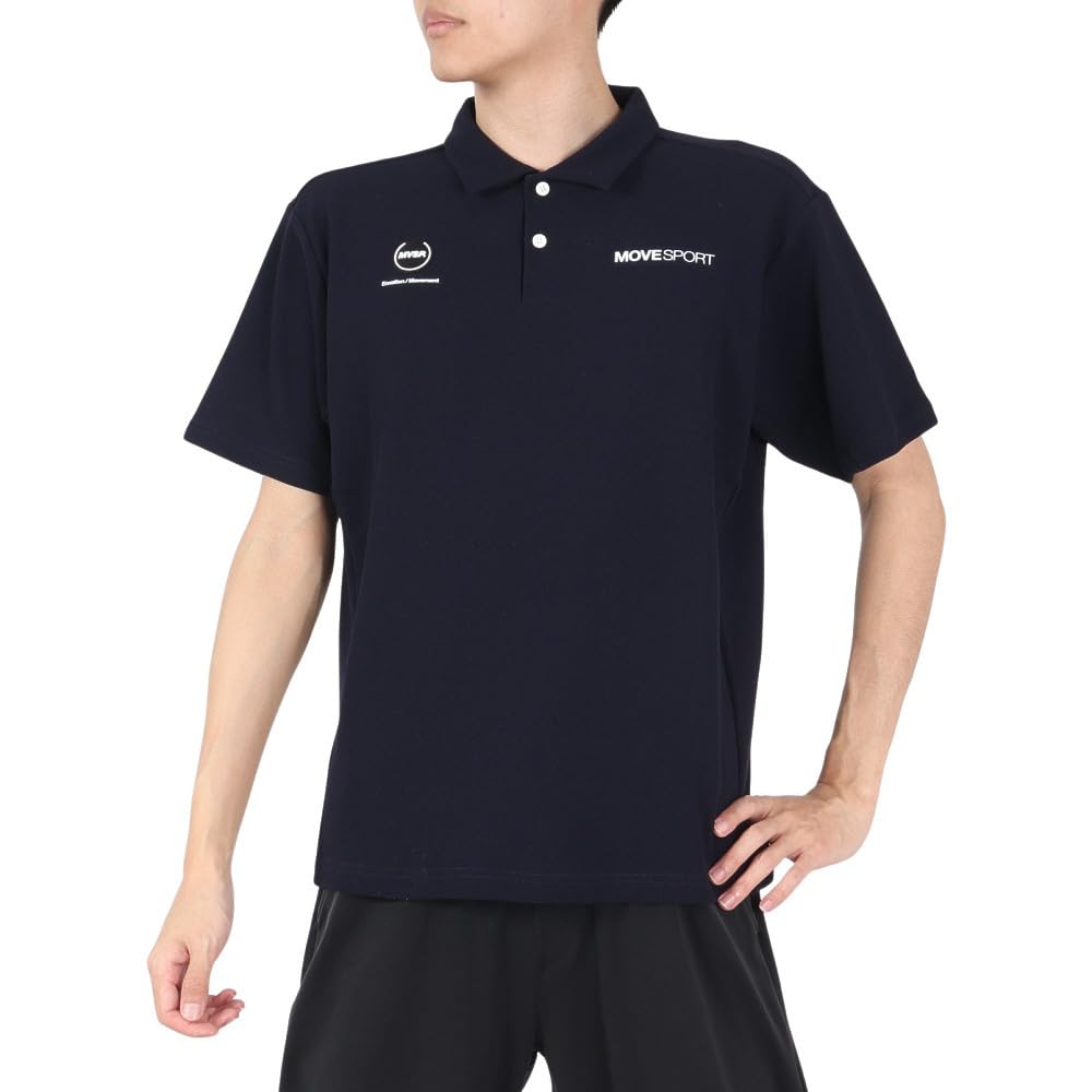 DESCENTE SUNSCREEN Demon Kanoko Back Logo POLO NV XO