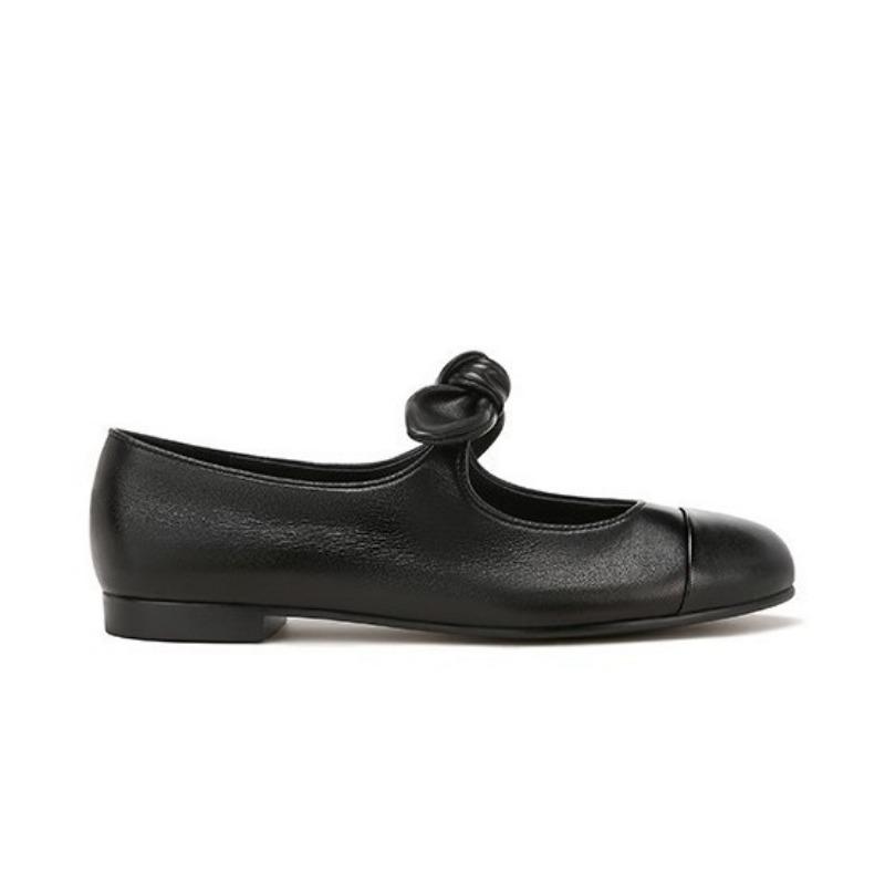 New Retro Shoes for Women Shallow and Flat Single Shoes