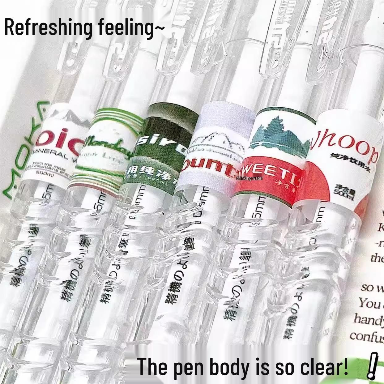 

Минеральная вода Moka ПЭТ-бутылка Нажимная ручка с нейтральными чернилами высокой ценности 0.5 mm