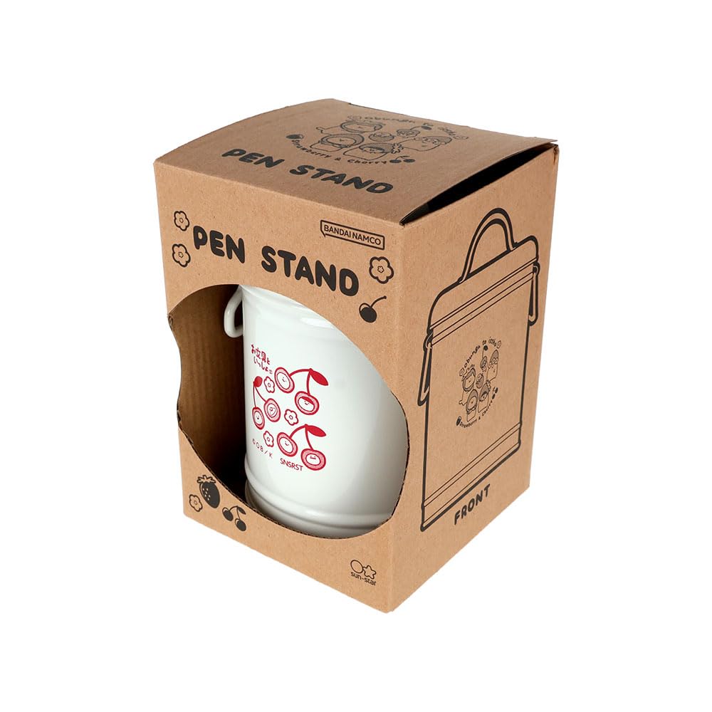 Stationery Stationery Goods Pen Pen S2404508 Sun-Star Holder, Dustbin-Shaped Stand, White, белый