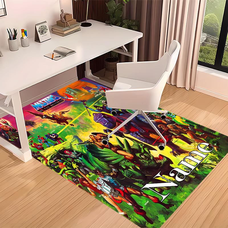 Custom Personalization He-Man and the Masters of the Universe Print Area Rug - Soft, Washable Non-Slip Indoor Mat,Living Room,Home&Office Decorative R