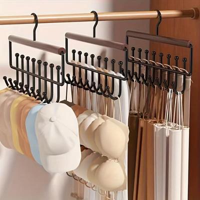 Multifunctional Hanger Storage Hook for Hats, Towels and Suspenders - Modern Bedroom and Bathroom Storage