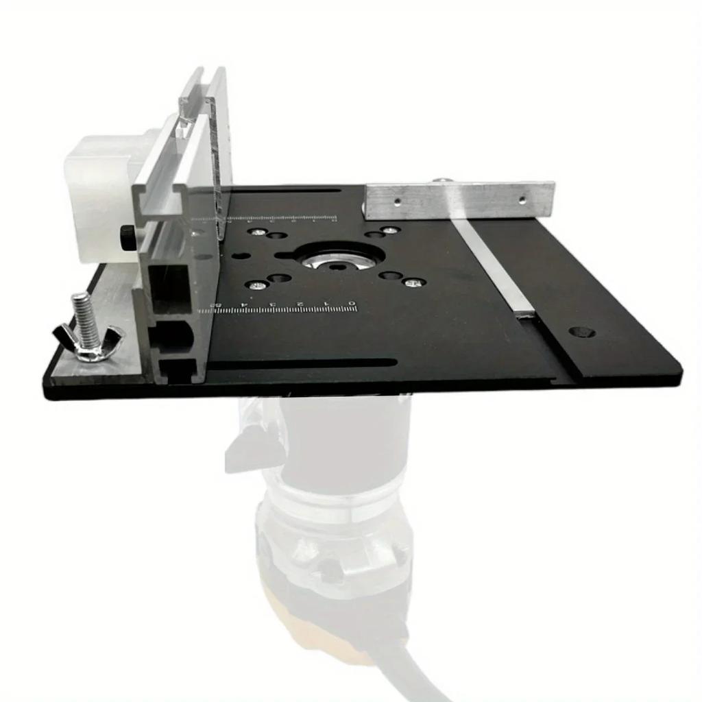 Woodworking Router Table Insert Plate Aluminum Alloy Router Metal Router Table Plate Metal Router System Kit Woodworking Tools