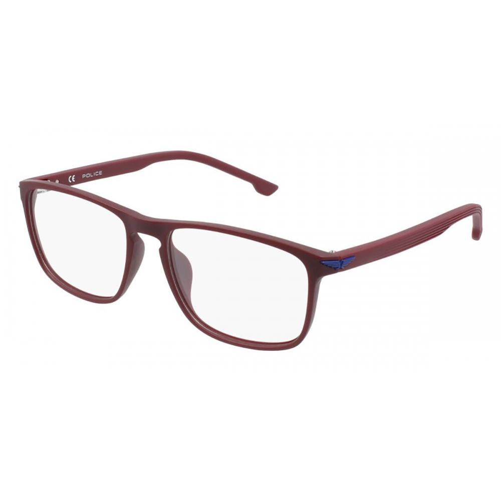 

Police Vpla44 Tailwind 2 9fhm Unisex Eyeglasses Matte Burgundy/54