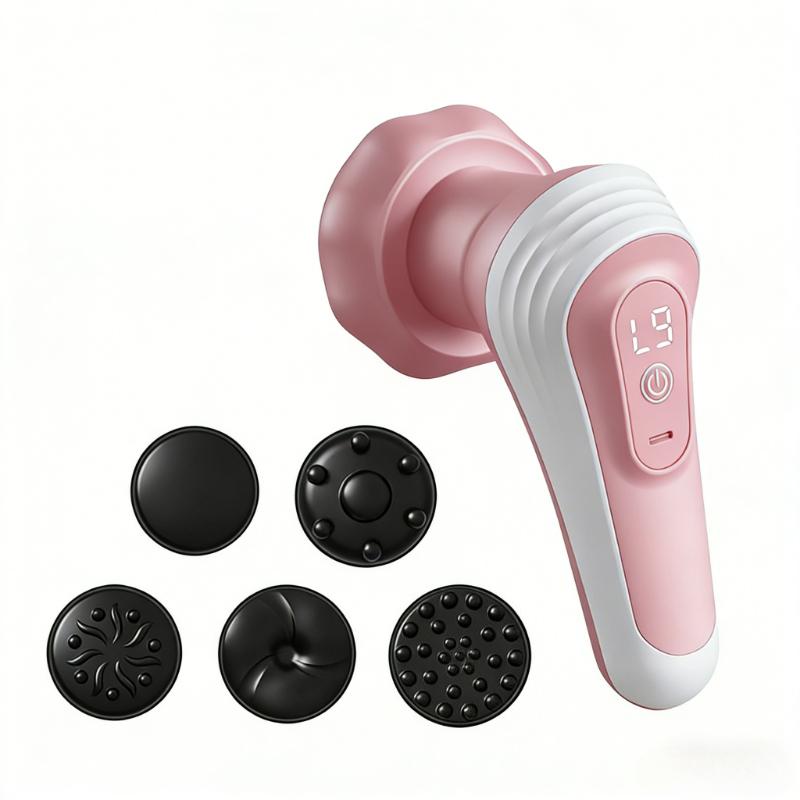 

Body Sculpting Machine Electric Body Massager Meridian Dredging and Fat Pushing Machine for Belly Fat Thighs Buttocks Sculpting рожевий