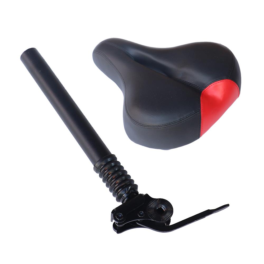 Height Adjustable Saddle for Electric Scooter Foldable Shock-Absorbing Folding Seat Chair Electric Scooter Seat Accessories