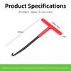 Professional Exhaust Spring Hook T Handle Spring Installer Tool Exhaust Pipe Spring Hook  For ATV