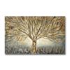 Abstract Art Golden Tree Oil Painting Modern Prints Pictures and Posters Nordic Living Room Home Wall Decoration Cuadros