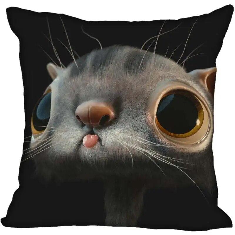 Pillowcase Modern Home Cat Animal  Living Room