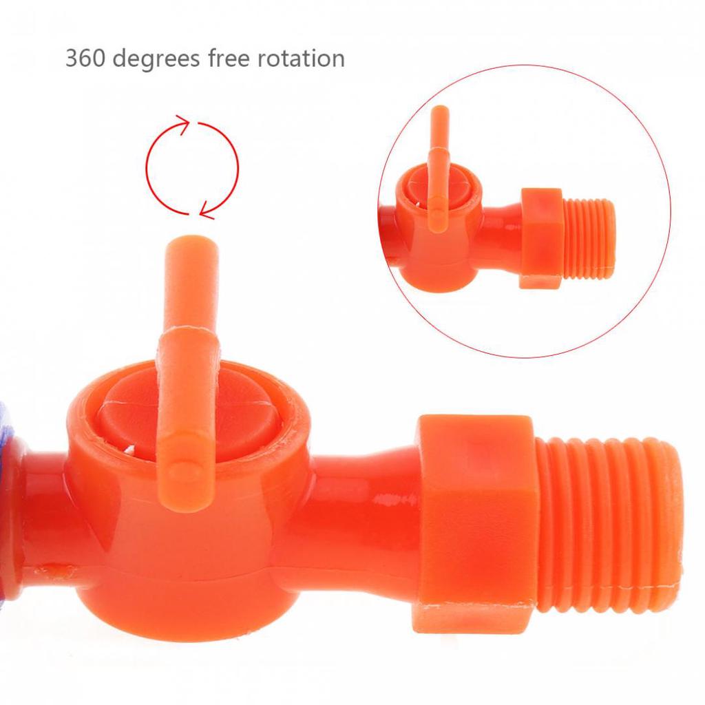 1//4 Inch Plastic Flexible Water Oil Cooling Tube with Nozzle for CNC Machine