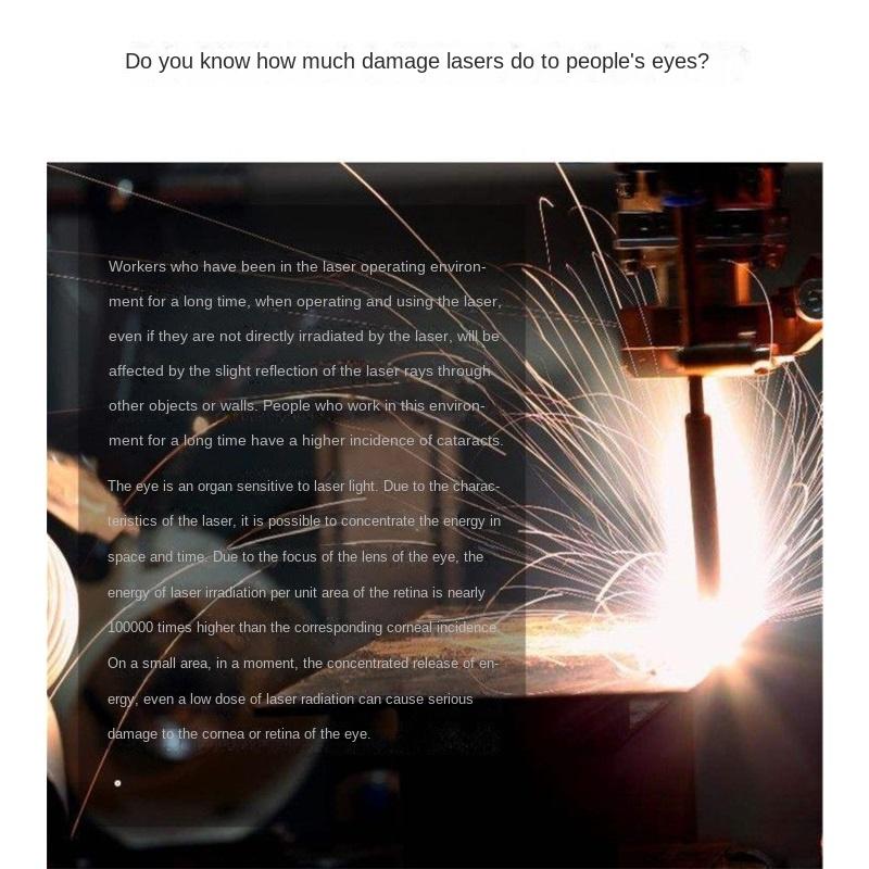 Laser Protective Glasses 1064nm Marking Engraving and Cutting Machine Beauty Instrument Electric Welding Anti-ultraviolet Glare Goggles