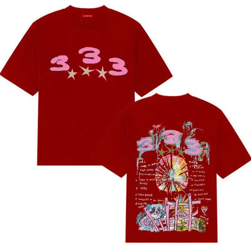 Skate Drain Gang Album Graphics Print T Shirt Swedish Bladee 333 Harajuku Tshirts Casual Cotton Tshirt Hip Hop Y2K Clothes