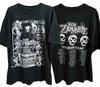 2002 Rob Zombie Demon Speeding Tour Reprint Black T Shirt Classic