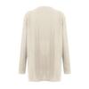 Casual Long Sleeve Open Front Solid Knit Cardigan Women's Sweater Clothing