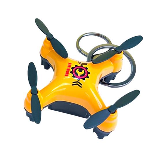 Drone Style Keychain Pendant Cartoon Design Mini Versatile Hanger Backpack Keychain Kids Schoolbag Accessories