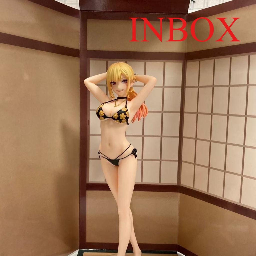 20CM Kitagawa Marin POLYVINYL CHLORIDE Action Figure My Dress Up Darling Animation Figure Sexy Girl Figurine Collector-Worthy Miniature Figure