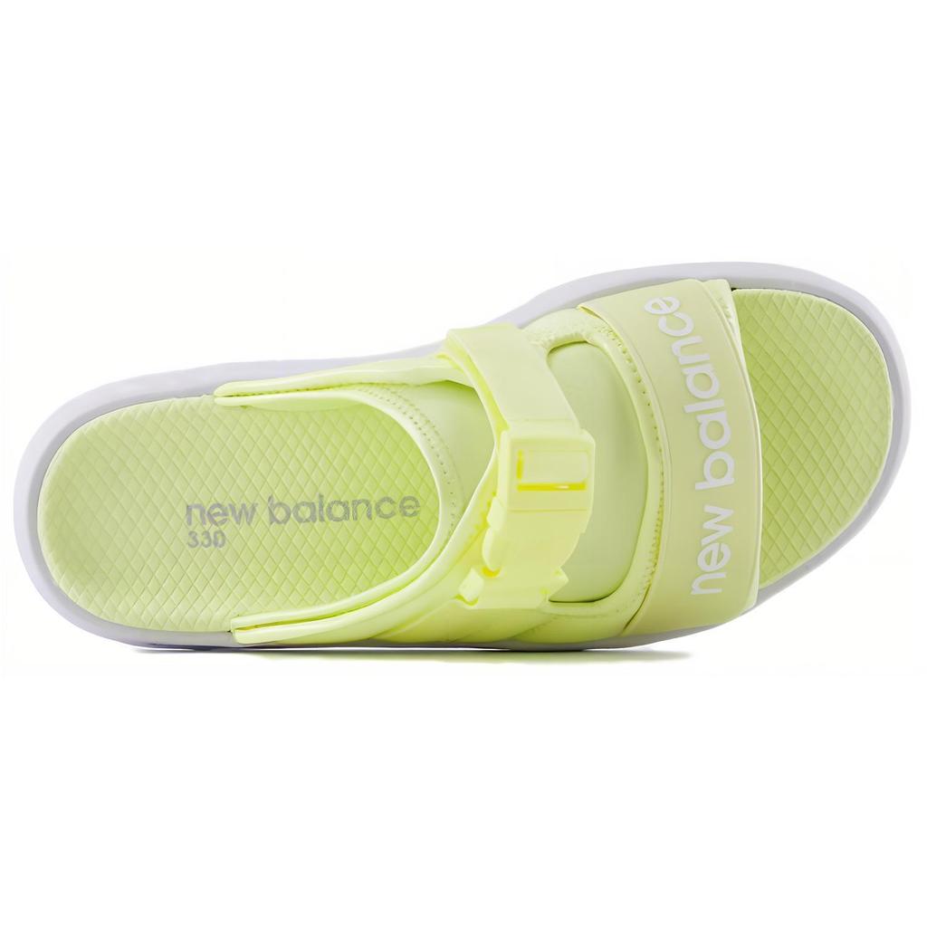 New Balance Nb 330 Trendy Versatile Slide Sandals Women Footwear Yellow SWA330C3