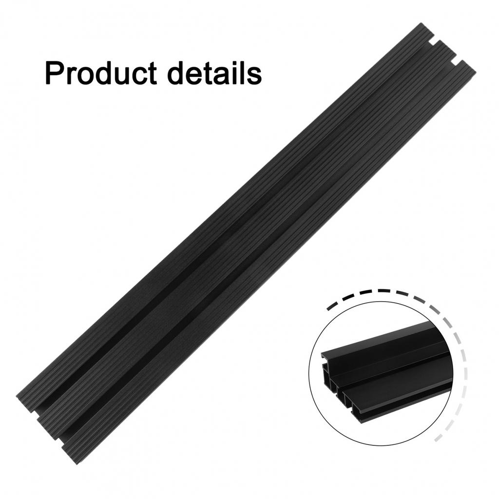 Aluminium 75 Type Miter Track T-Slot T-track Backer Sliding Brackets 300-600mm
