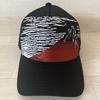 [USED] NEWERA Ukiyo-e Red Fuji Embroidered Mesh Cap, Black, 9FORTY