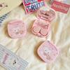 New Portable Contact Lens Case Cute Cartoon Contact Lens Box Travel Kit For Girls Beauty Lens Storage Container