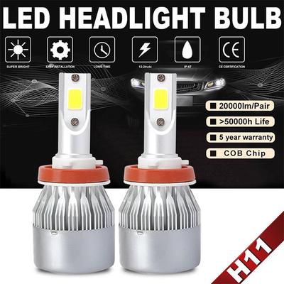 4Pcs H1 H7 LED Headlight Bulbs COB Conversion Kit Fog Light 28000LM 280W 6000K