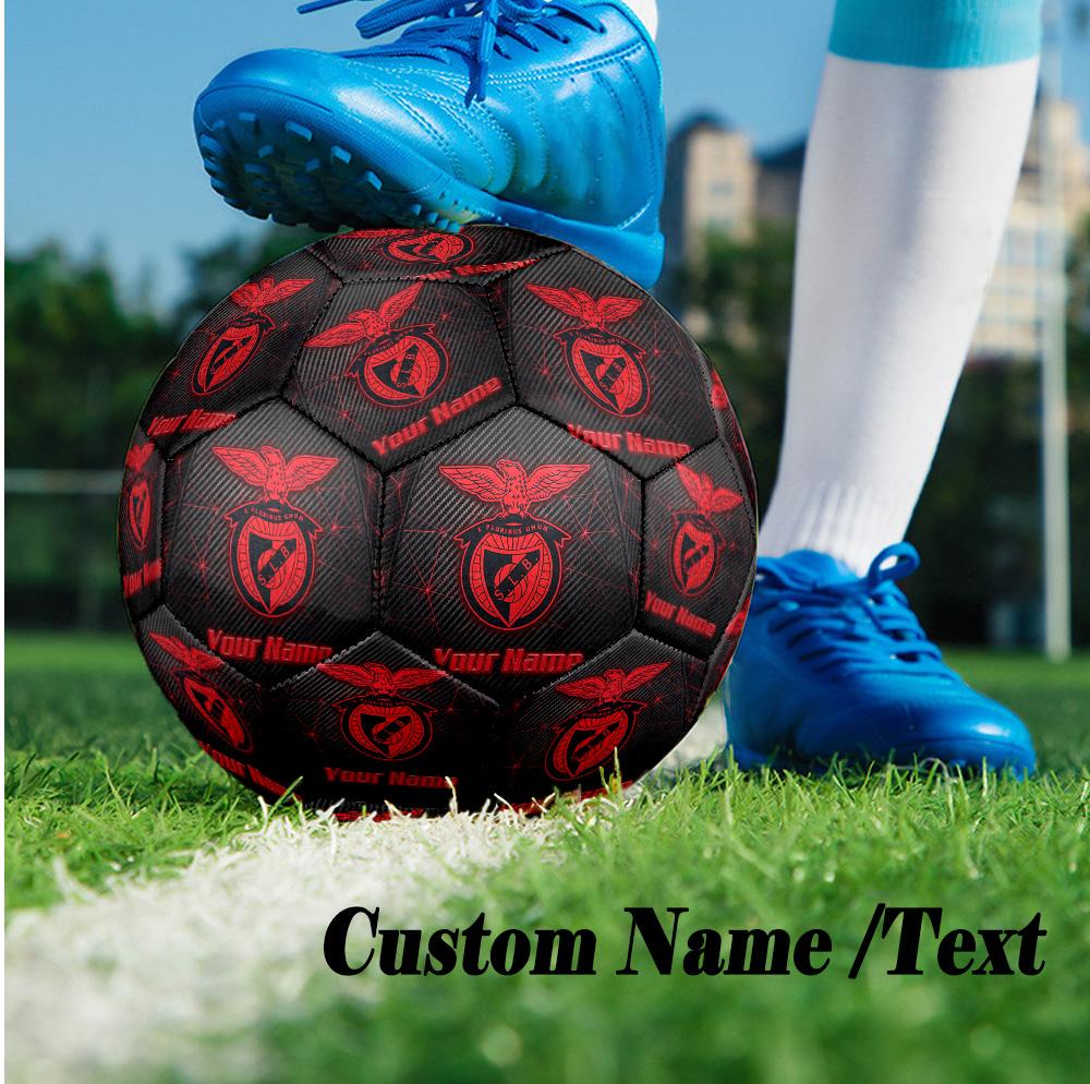 Size 5 Football Custom Name Text, Outdoor Training Soccer BallBenfica