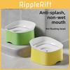 Pet Floating Water Bowl Pp Material For Large Dogs And Small Dogs With Elevated Design For Easy Drinking