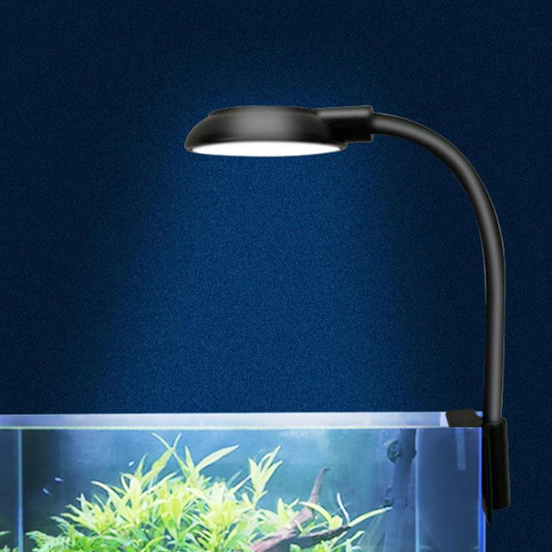 Aquarium Licht Clip On LED Aquarium Licht Aquariumlampe Verstellbare Klemme 360 Grad Flexibel Wasserdicht Aquarium Licht Pflanze