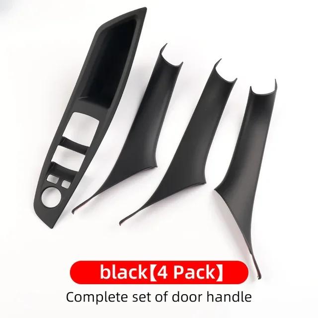 New Car Door Handle Panel Protector Pull Trim Cover For BMW 2011-2017 5 Series F10 F18 F11 Auto Interior Door Handles Stick