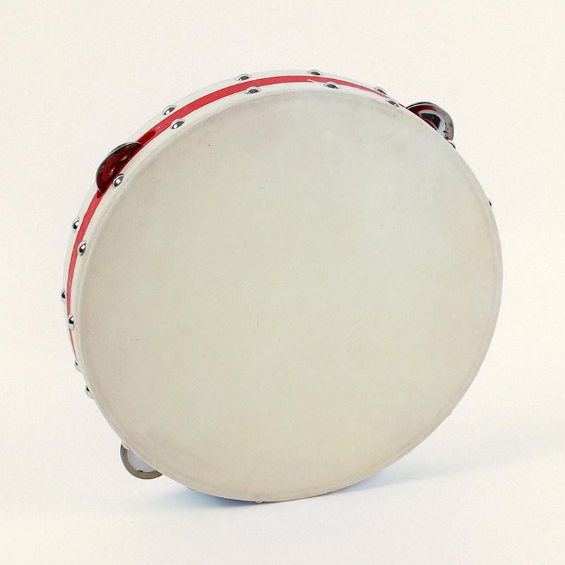 Xinjiang Dance Double-Sided Hand Drum: Kindergarten Orff Instrument Sheepskin Tambourine