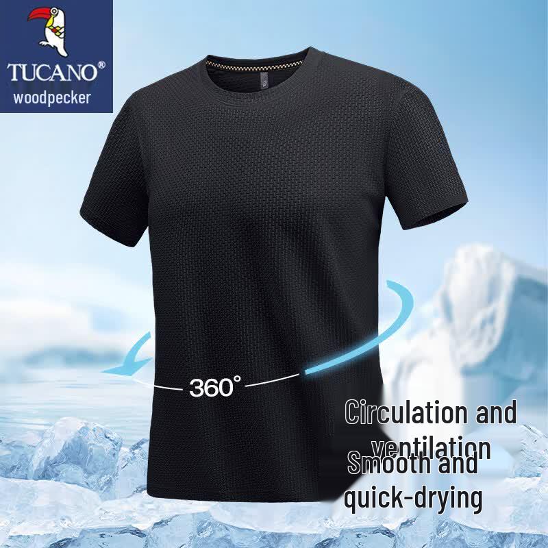 

TUCANO Men s Short Sleeve Round Neck T-Shirt XL