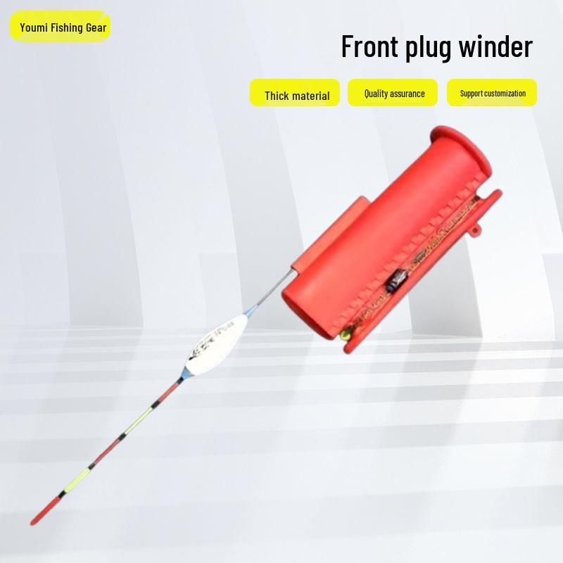 Universal Silicone Fishing Rod with Integrated Reel Seat and Line Winder