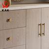 KAK Vintage Furniture Handles Antique Bronze Cabinet Knobs and Handles Zinc Alloy Handles for Wardrobe Drawer Bookcase Dresser