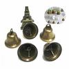 10pcs Vintage Bronze Jingle Bells Dog Potty Training Making Wind Chimes for Festival Party Making Wind Christmas Decoration 38mm