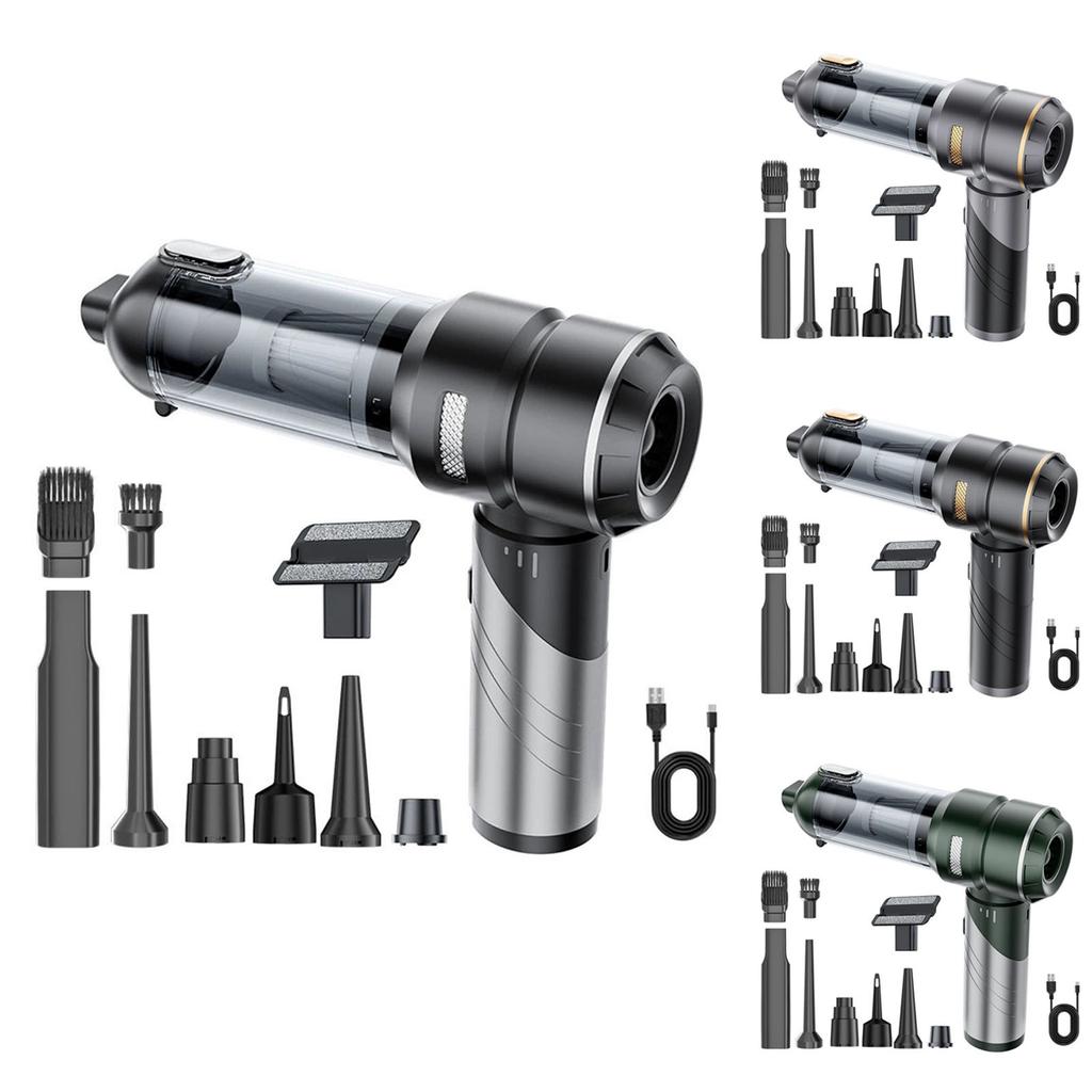 Handheld Vacuum Cordless 22000PA High Power Car Vacuum Cleaner with Brushless Motor 4-in-1 Portable Rechargeable Vacuum Blower Duster for Car Home