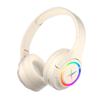 Over-Ear Wireless Bluetooth Gaming Headset with Noise Cancelling, Card Slot, and Ultra-Long Battery Life - Universal for Mobile Phones
