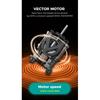 VGR Hair Clipper Adjustable Hair Trimmer Cordless Hair Cutting Machine Vector Motor 11000 RPM Barber Combo Clipper for Men V-875