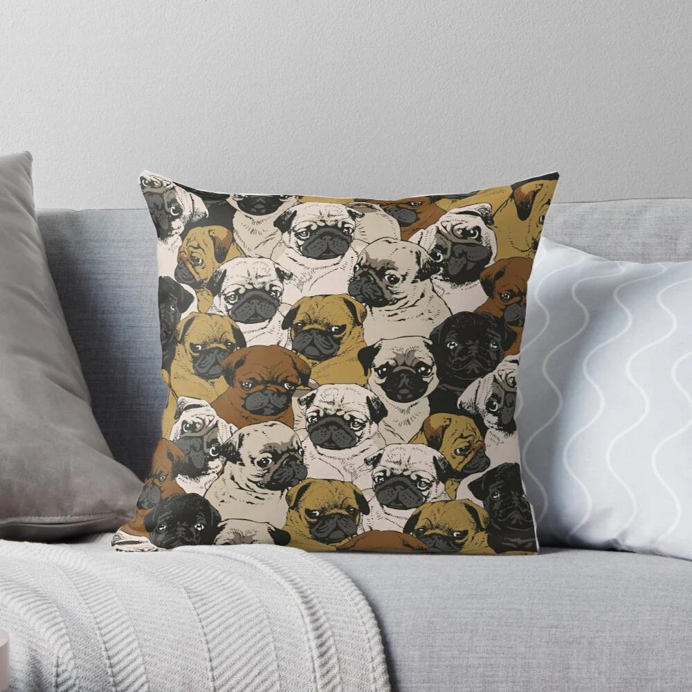 Zuhause Schlafzimmer Dekokissenbezug Orange Gelb Geometrisch Wohnzimmer Sofa Kissenbezug