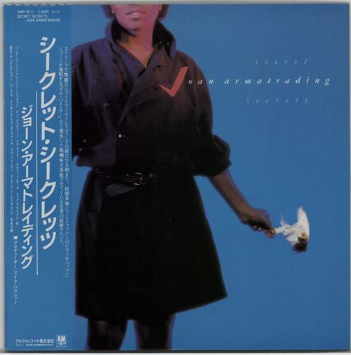 

LP Record JOAN ARMATRADING Secret Secrets AMP28117PROMO AM 1985 Japan Obi Rock Used