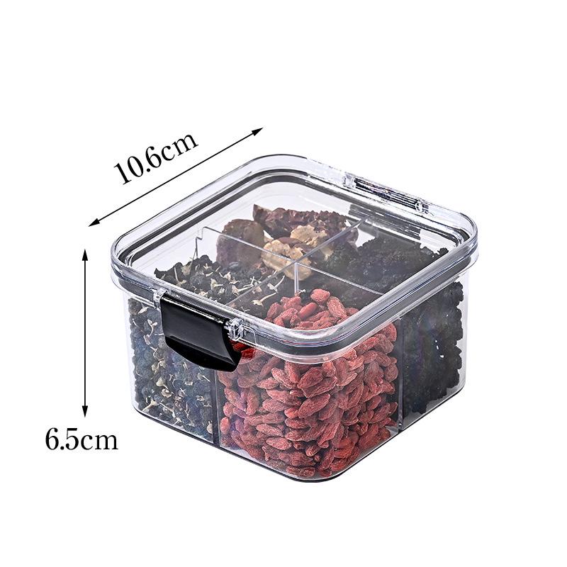 Moisture-Proof Sealed Jar for Dry Goods, Dried Fruit & Grain Storage