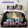 The Big Lez Show Sassy Night Forest 3 Pieces Bedding Set, Cartoon Bigfoot Duvet Cover & Pillowcases