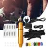 Tattoo Pen Tool Kit Tattoo Machine Liner Shader Ink Tattoo Needle Accessories Set (Gold )