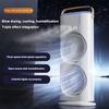 Evaporative Air Cooler 3 Speeds Humidifier Fan LED Night Lights Small Cooling Fan for Room Bedroom Office