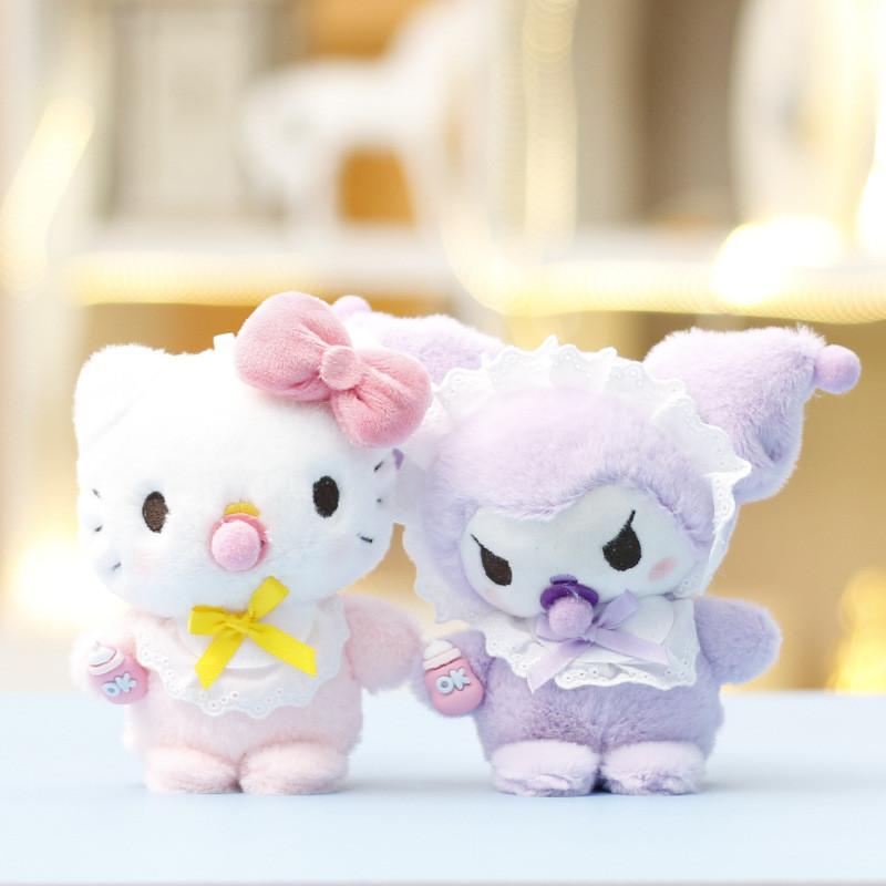 Sanrio Soft Plush Nipple My Melody Cartoon Keychain For Girls And Teens