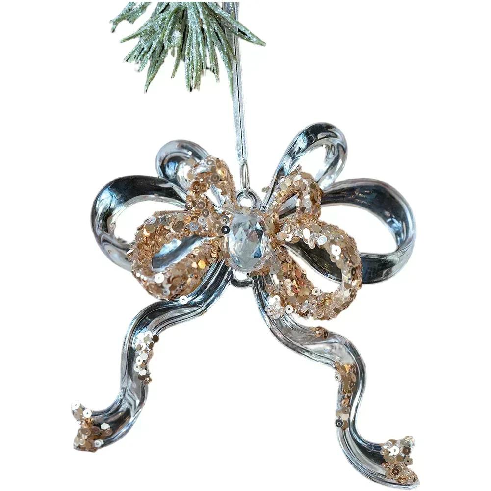 Christmas Pendant Acrylic Decorations Assorted Decorative Shapes Contemporary Style Lightweight Acrylic Material