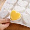 Multi Heart Shape Silicone Mold Food Grade Flexible Non Stick Mousse Mold for Baking Chocolate Candy Soap Making Kitchen Tool