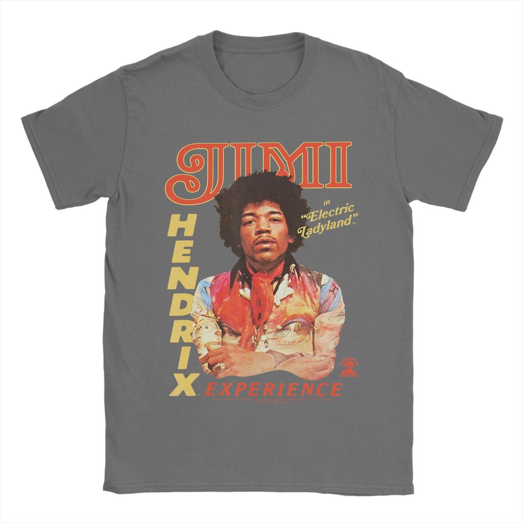 Jimi Hendrix T Shirt Summer Hipster TShirts Mens Cotton Comfortable Plus Size Tees Short Sleeves Awesome Tops